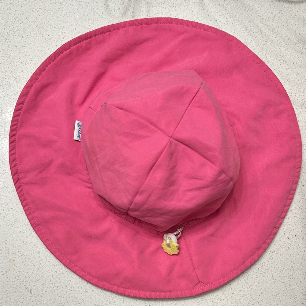 🌺 Pink Kids Toddler size Sun Hat 2t-4t. UPF 50+